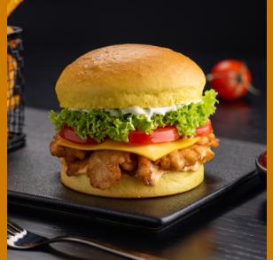 Crunchy Chicken Burger